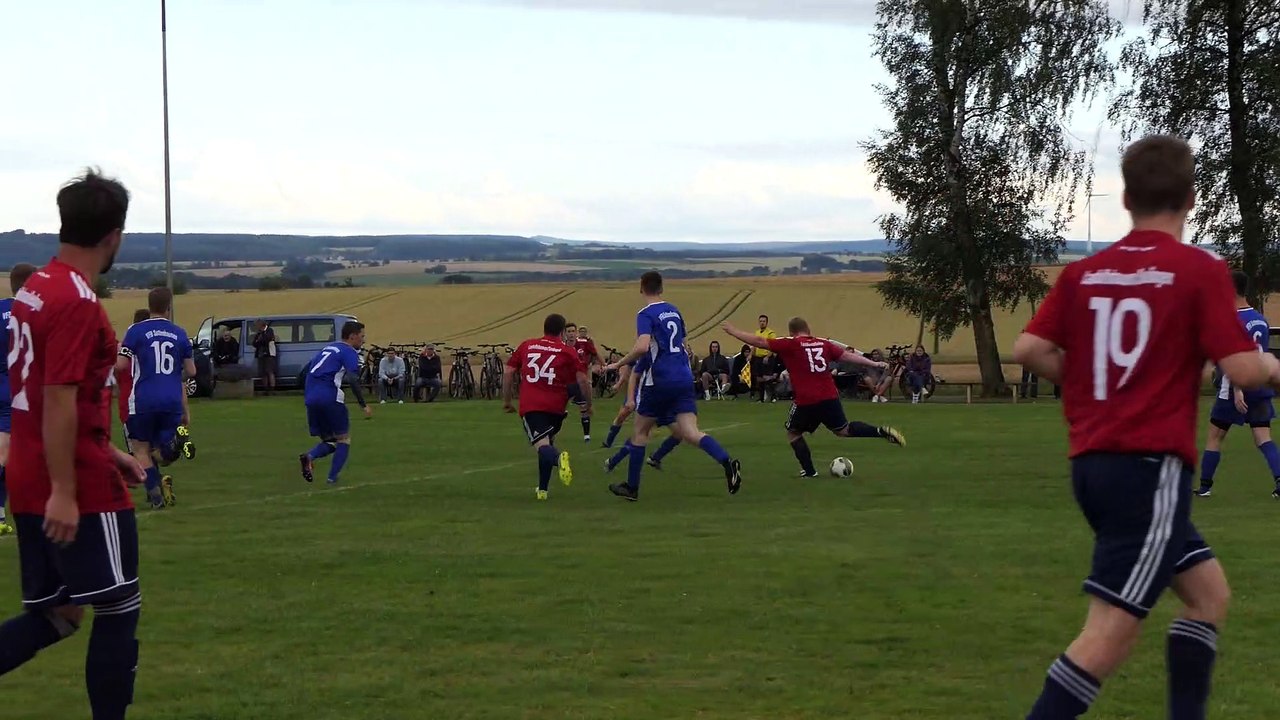 Das 1:0 Christoph Zapfe (LaSeu II) gegen Sattenhausen
