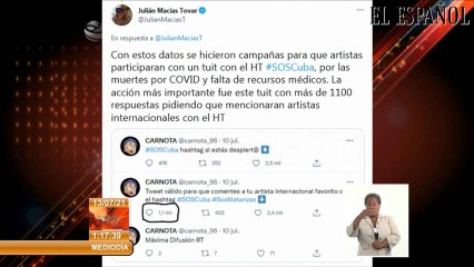 La TV cubana entrevista al jefe de redes de Podemos (2)