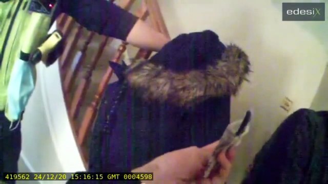 Cop's bodyworn camera captures moment of ex-footballer Paul Conlon's arrest over fatal attack on his dad before he becomes violent with officers