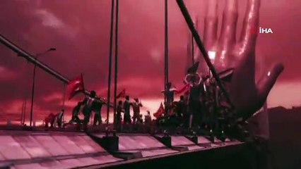 Cumhurbaşkanı Erdoğan'dan yürekleri titreten video! 'Türkiye geçilmez'