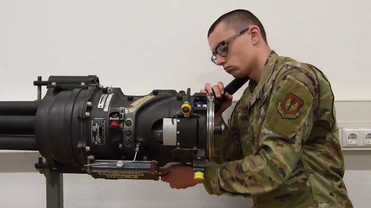 US Air Force • F16 Fighting Falcon • 20mm Gun System