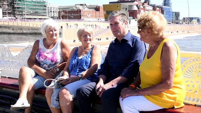 Labour leader Sir Keir Starmer wants to bring high quality jobs to the North West