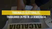 Tribunales Electorales, trabajando en pro de la democracia