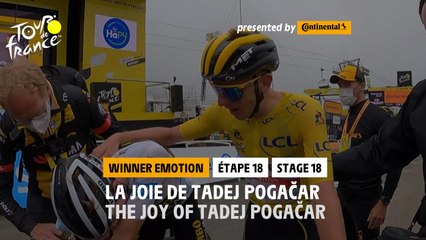 #TDF2021 - Étape 18 / Stage 18 - Winner's emotion / L’émotion du Vainqueur