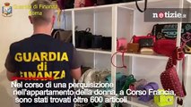 Roma, chiusa boutique del falso: tra i clienti personaggi di spettacolo