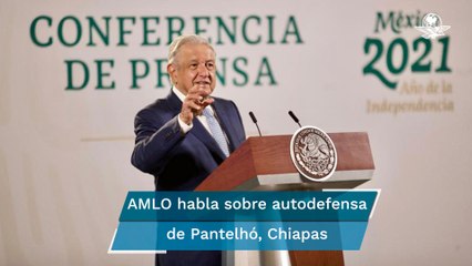 Violencia en Pantelhó, Chiapas, no representa riesgo a la gobernabilidad: AMLO