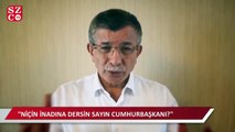 Davutoğlu'ndan Erdoğan'a Boğaziçi çağrısı: Bari bu kez inadına bir adım atmayın