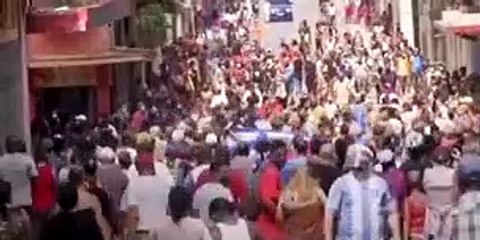 Cuba held a protest rally, the two sides clashed