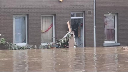 Belçika'da sellerde ölenlerin sayısı 6'ya çıktı (2)