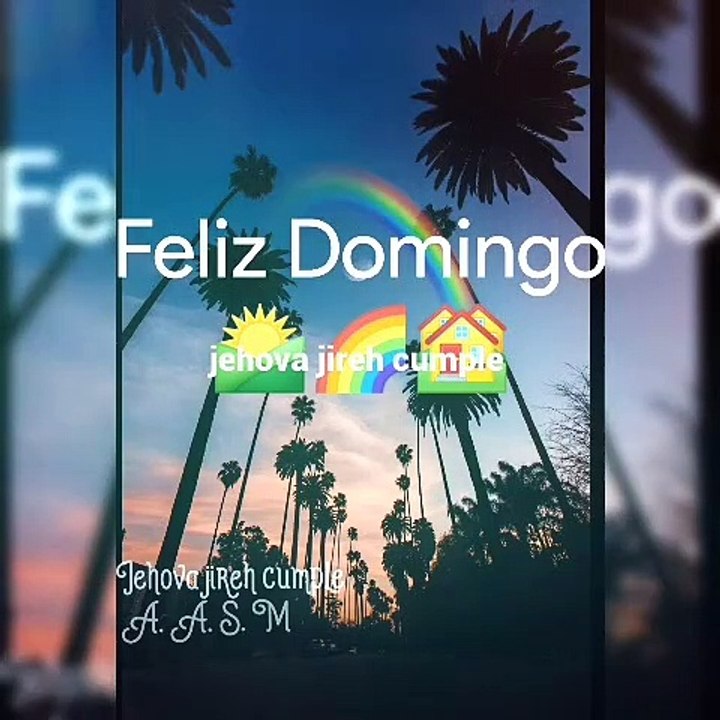 Feliz Domingo ️