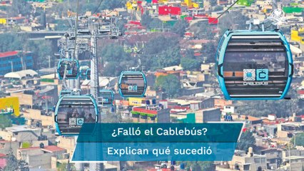 Cablebús: Semovi desmiente supuestas fallas eléctricas en teleférico