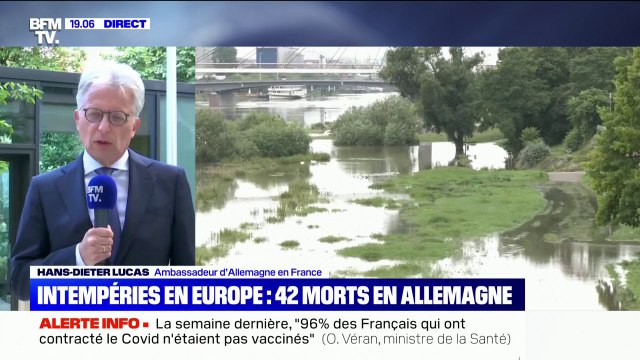 Hans-Dieter Lucas, ambassadeur d'Allemagne en France sur les inondations: C'est une catastrophe pour le pays