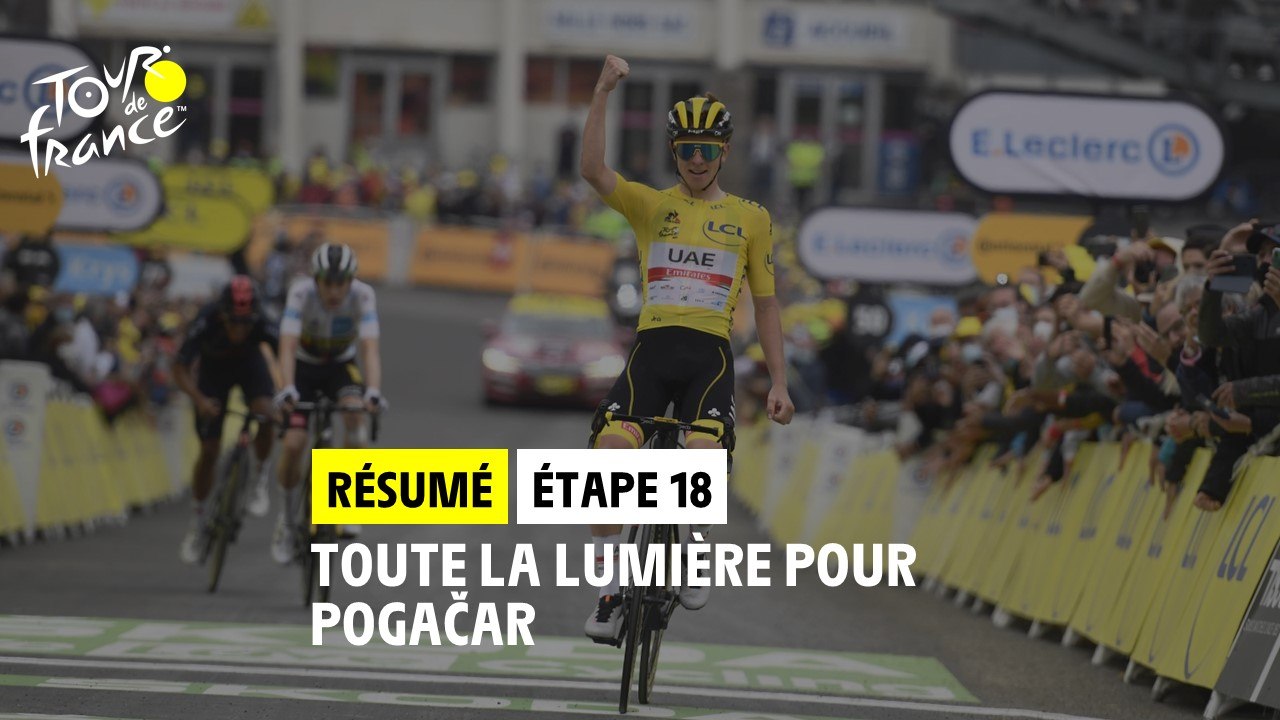 Résumé d'étape - Étape 18 - #TDF2021