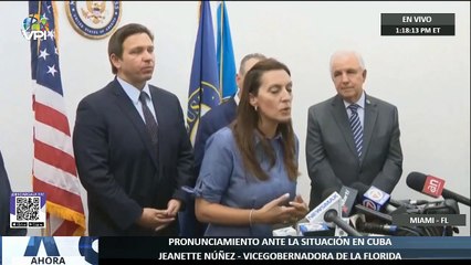 Gobernador de la #Florida se pronuncia sobre la situación en #Cuba - #15Jul - Ahora