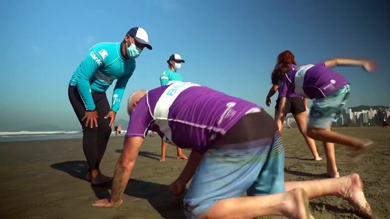 A esperança que vem do surfe