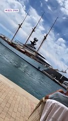 Nabilla et Thomas Vergara en lune de miel à Ibiza.
