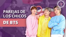 ¿Con quién salen los chicos de BTS en 2021? | Who are the BTS guys dating in 2021?