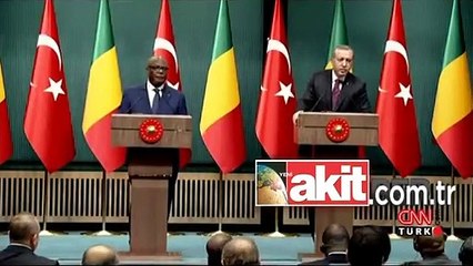 Erdoğan'ın sözleri CNN muhabirini güldürdü