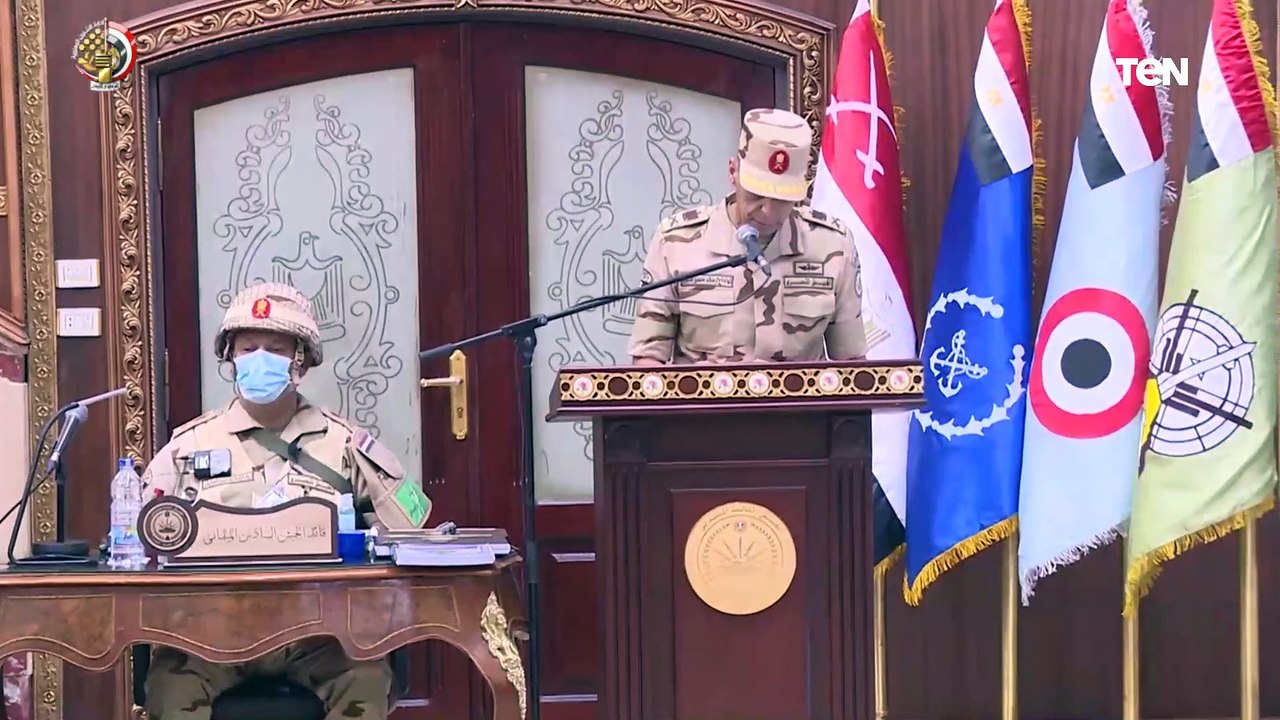 القائد العام للقوات المسلحة يشهد المرحلة الرئيسية لمشروع مراكز القيادة التعبوى "تيمور 14"