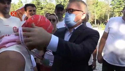 Kapadokyalı Dede'den anlamlı hareket