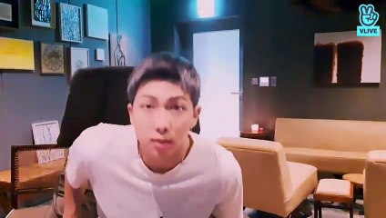 RM NAMJOON V LIVE Sudden Live BTS 13 JULY 2021