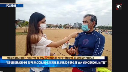 “Es un espacio de superación, no es fácil el curso pero se van venciendo límites”