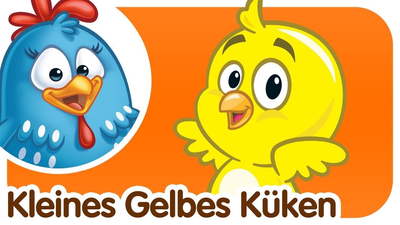 Kleines Gelbes Küken - Kleine Henne Pünktchen