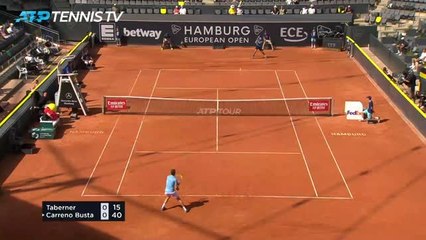 Hambourg - Carreño Busta passe en quarts
