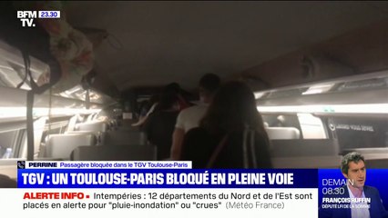 TGV Toulouse-Paris bloqué en pleine voie: une passagère témoigne