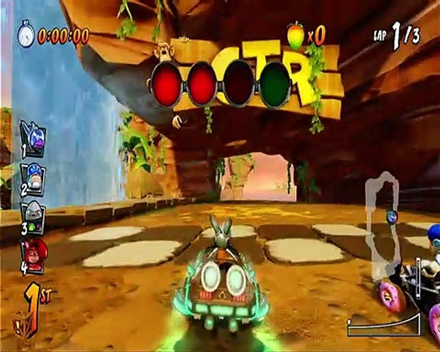 Crash Cove Nintendo Switch Gameplay - Crash Team Racing Nitro-Fueled