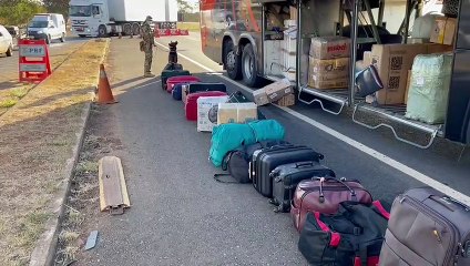 PRF prende mulher em Planaltina (DF) com 25 kg maconha em mala