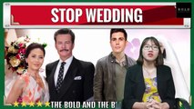 CBS The Bold and the Beautiful Spoilers Jack and Li prevent Finn and Steffy from getting married