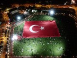 Dünyanın en büyük Türk Bayrağı Kayseri'de açıldı