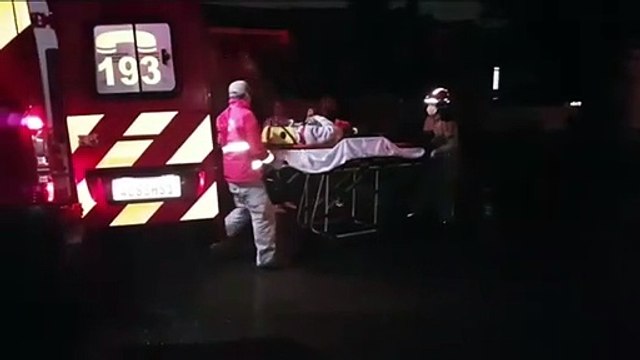 Homem sofre queda e é socorrido pelo Siate no Bairro Alto Alegre