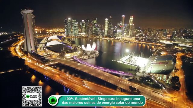 100% Sustentável- Singapura inaugura uma das maiores usinas de energia solar do mundo