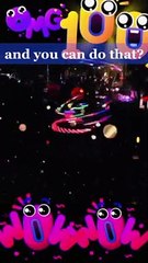 the hoops are burning and spinning!!!gorgeous dance