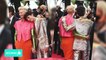 Timothée Chalamet Rests On Tilda Swinton At Cannes Film Festival
