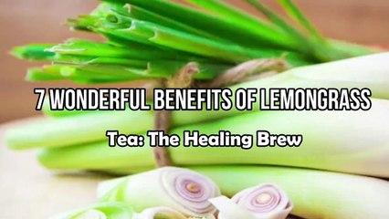 The Benefits of Lemongrass (Tanglad)