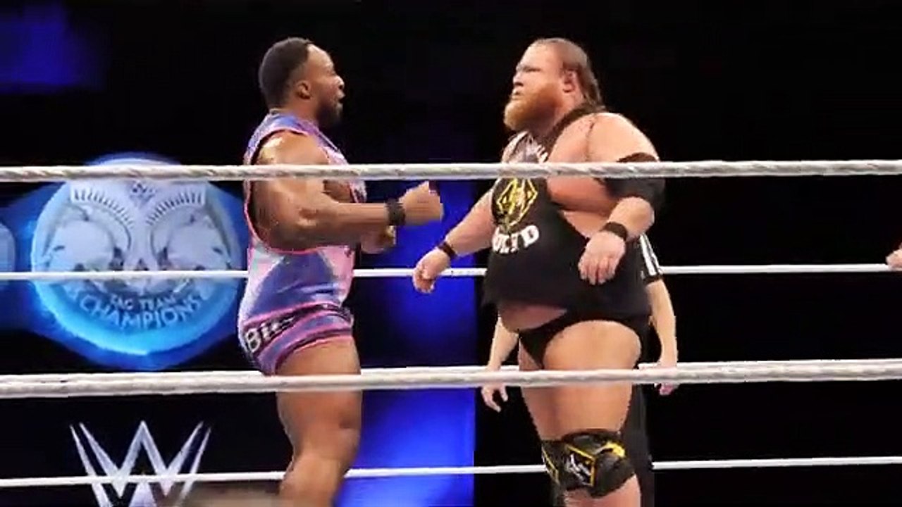 New Day vs Heavy Machinery vs The Revival for the Tag Championship / WWE / 4K