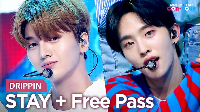 [Simply K-Pop CON-TOUR] DRIPPIN (드리핀) - STAY (스테이) + Free Pass (프리 패스) _ ★Simply's Spotlight★ _ Ep.476