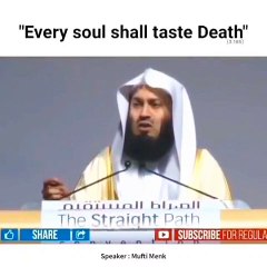 Ever thought of thisHow will it be if i die today‼️ #️⃣Mufti Menk, Follow,Shorts✌️,Share❤️