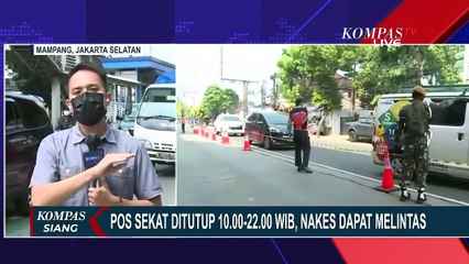 Hari Kedua Penyekatan di Underpass Mampang, Volume Kendaraan Mulai Menurun