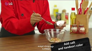 (Malayalam Version) Try The Unique Recipe Tandoori Mushrooms With LG Microwave Oven