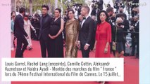 Cannes 2021 : Camille Cottin drapée d'une robe couleur bronze, elle illumine la Croisette