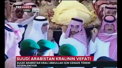 Kral Abdullah'ın cenaze töreni
