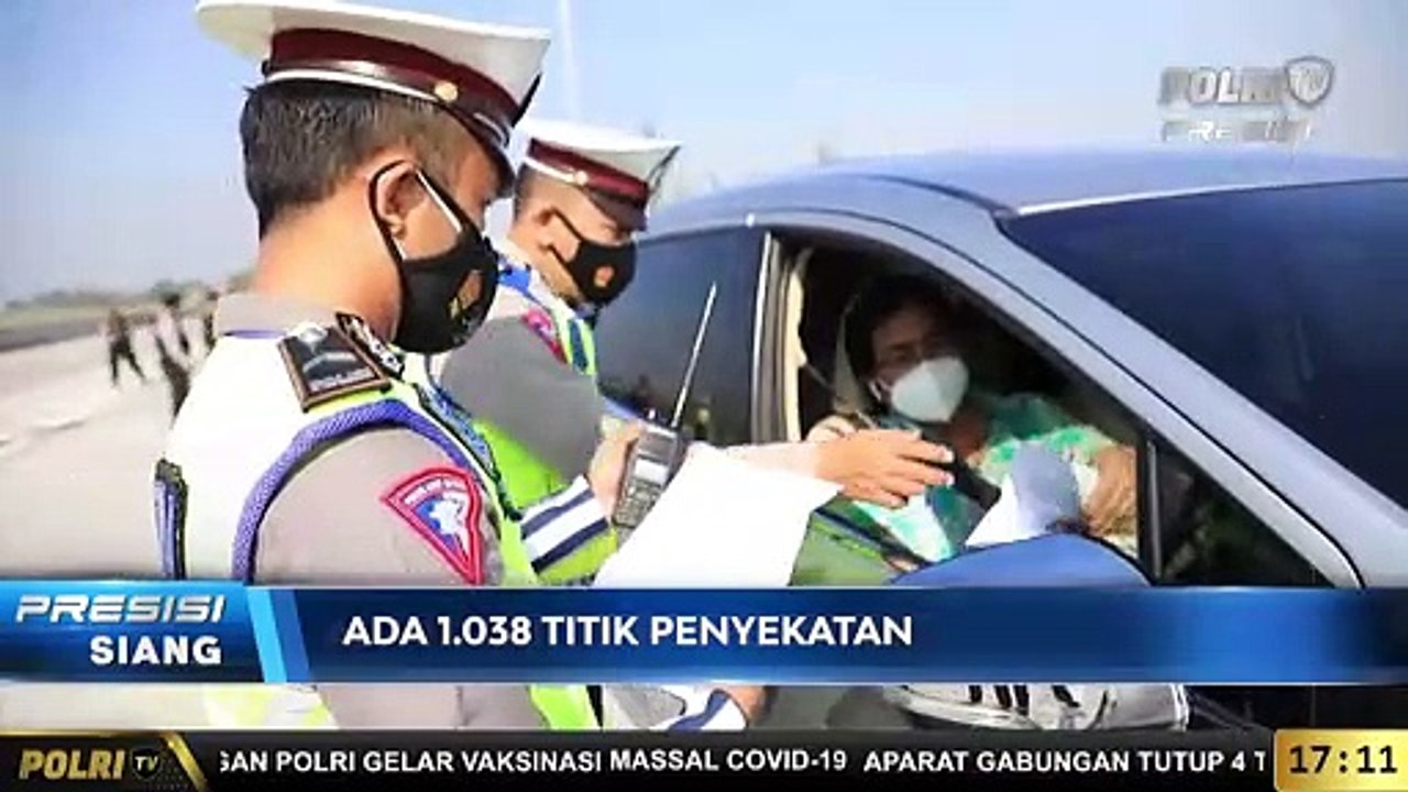 Penyekatan Jelang Idul Adha 1.038 Titik - Video Dailymotion