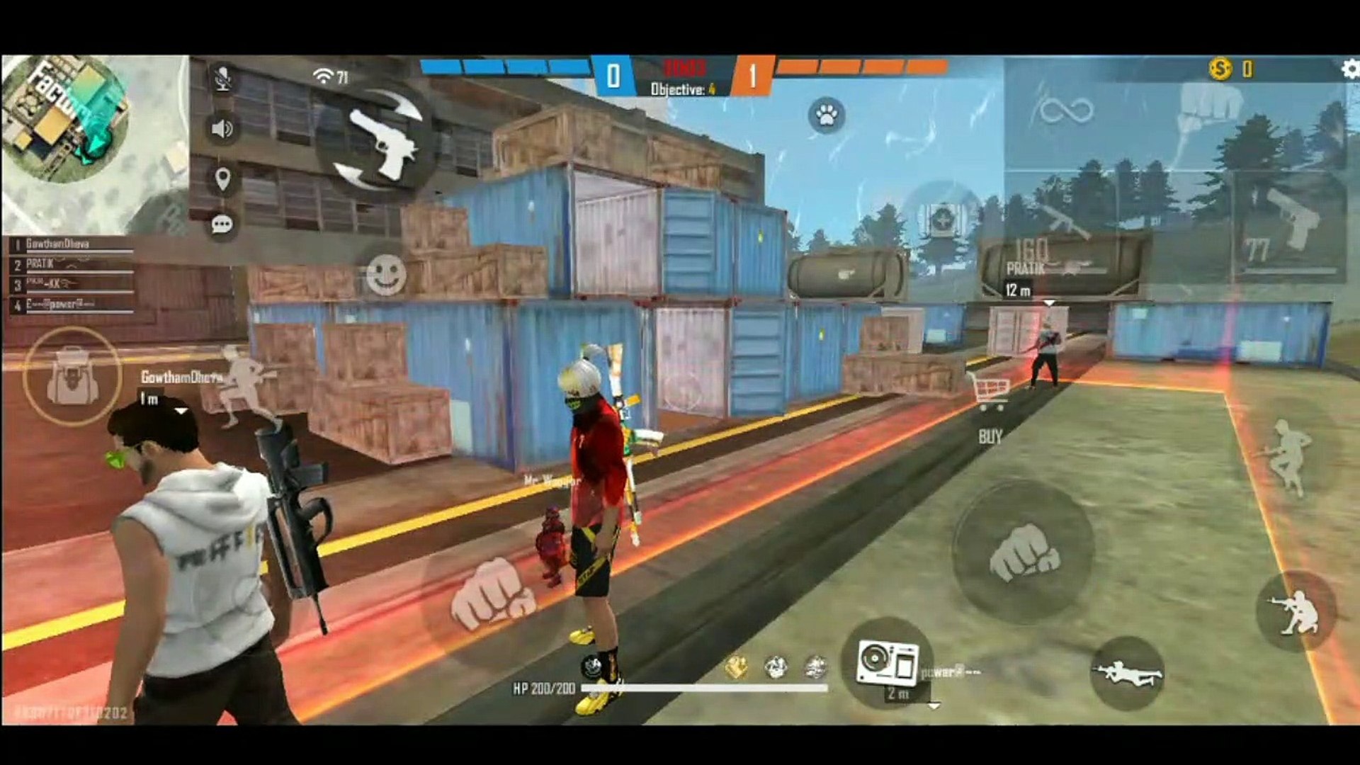 HACKER IN CLASH SQUAD RANK FREE FIRE, SPEED MOVEMENT HACKED