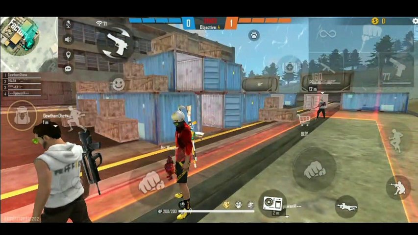 HACKER IN CLASH SQUAD FREE FIRE / TOP 1 POSITION TEAM OF BATTLE ARENA  EXPOSED 