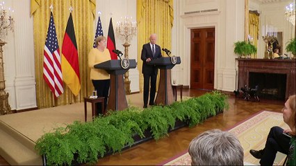 Merkel da Biden: disaccordo sul gasdotto Nord Stream 2