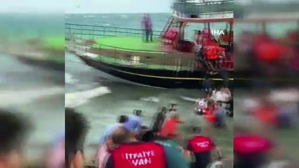 Van Gölü'nde can pazarı